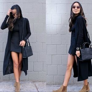 ZARA - M - Black Duster